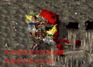 传奇单职业变态版如何快速刷装备与升级? 传奇单职业变态版如何快速刷装备与升级?