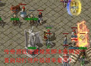 传奇游戏按键精灵脚本如何设置自动打怪升级效率最高? 传奇游戏按键精灵脚本如何设置自动打怪升级效率最高?