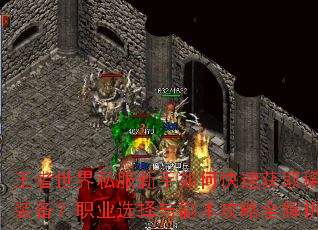 王者世界私服新手如何快速获取稀有装备?职业选择与副本攻略全解析 王者世界私服新手如何快速获取稀有装备?职业选择与副本攻略全解析