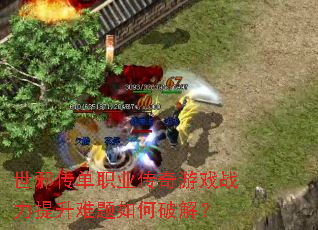 世邪传单职业传奇游戏战力提升难题如何破解? 世邪传单职业传奇游戏战力提升难题如何破解?