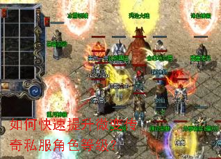 如何快速提升微变传奇私服角色等级? 如何快速提升微变传奇私服角色等级?