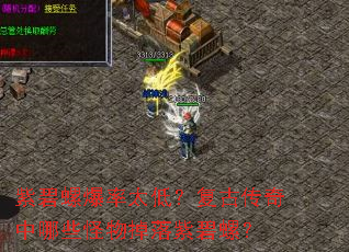 紫碧螺爆率太低?复古传奇中哪些怪物掉落紫碧螺? 紫碧螺爆率太低?复古传奇中哪些怪物掉落紫碧螺?